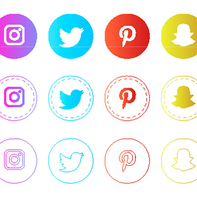 Icônes des réseaux sociaux