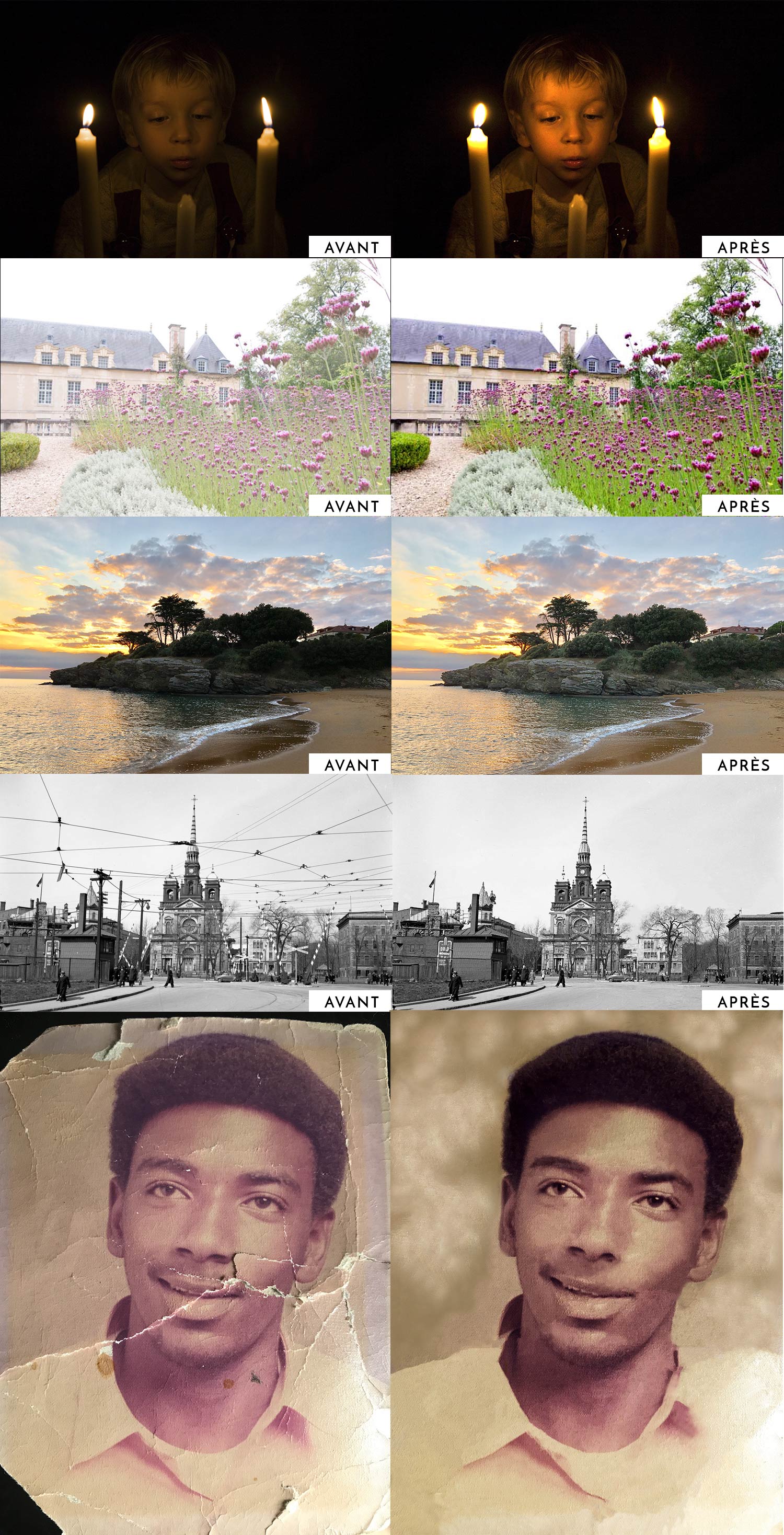 Retouches photos